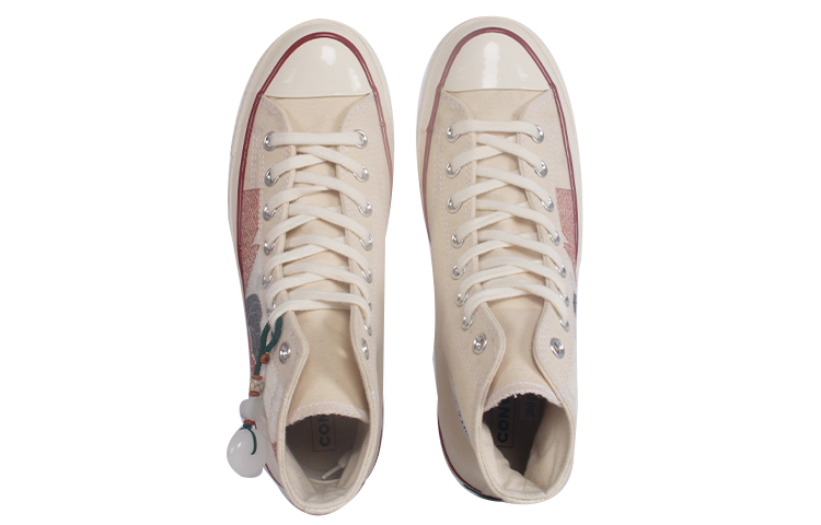 Shop [Custom Shoes] Converse Chuck Taylor All Star 1970s Hi ''Hua Zhong'' Sneakers 162053C(Team10-万花丛中)