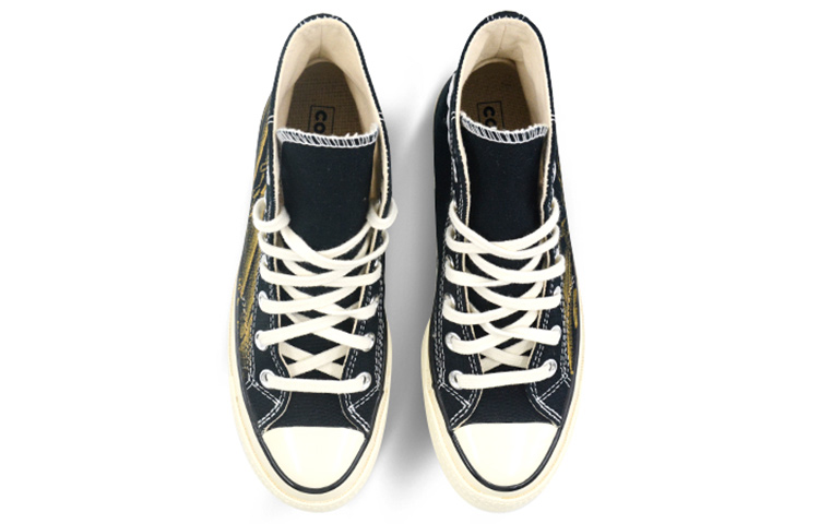 [Custom Shoes] Converse Chuck Taylor All Star 1970s 'Black Gold Wave' 圖 4