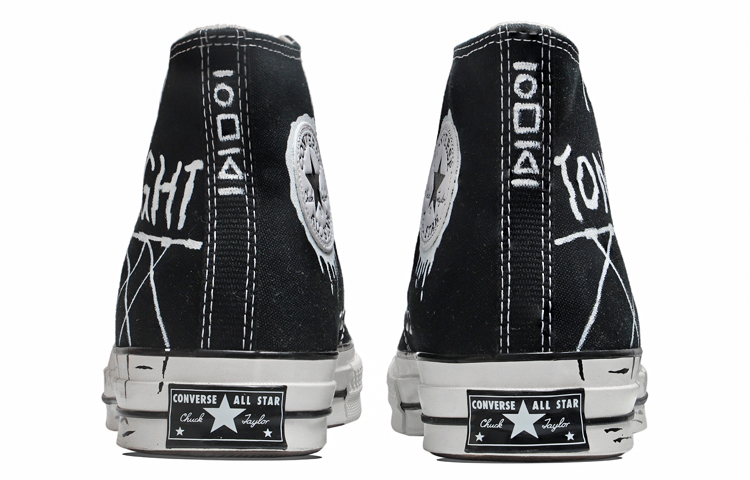 Shop [Chaussures Personnalisées] Converse Chuck Taylor All Star 1970s Hi ''Graffiti'' 162050C(Team34-涂鸦)