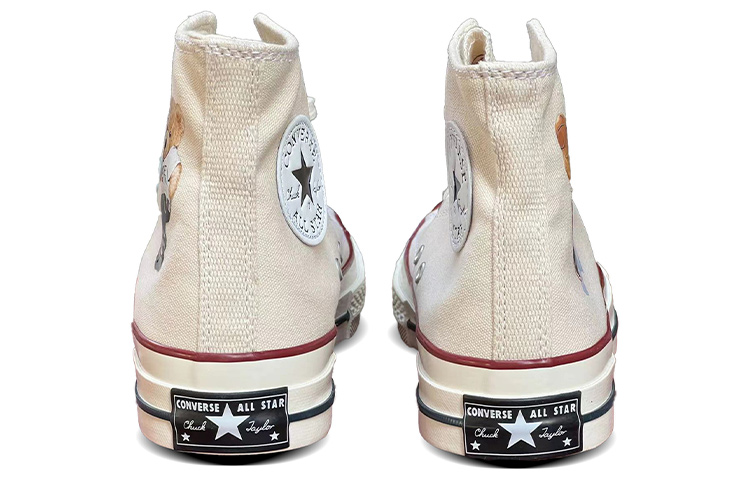 Purchase 【カスタムシューズ】コンバース チャックテイラー オールスター 1970s「テディベア」 162053C(TeamD-男女同款运动小熊米白)