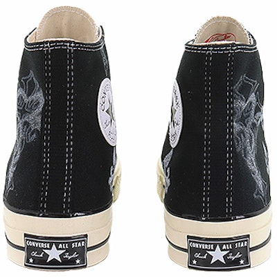 컨버스 70s 하이 "그라피티 화이트 크로스 - 빈티지 블랙" (커스텀) 162050C(Team10-个性涂鸦白色十字k) Purchase 컨버스 70s 하이 "그라피티 화이트 크로스 - 빈티지 블랙" (커스텀) 162050C(Team10-个性涂鸦白色十字k)