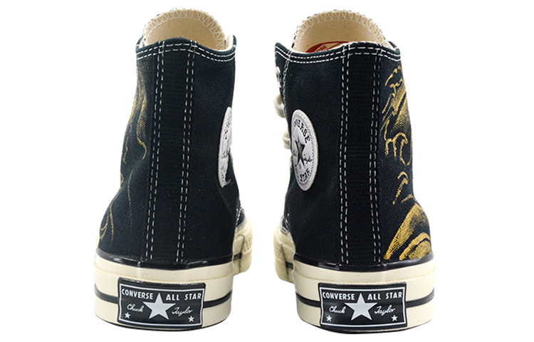 [Custom Shoes] Converse Chuck Taylor All Star 1970s 'Black Gold Wave' 圖 5