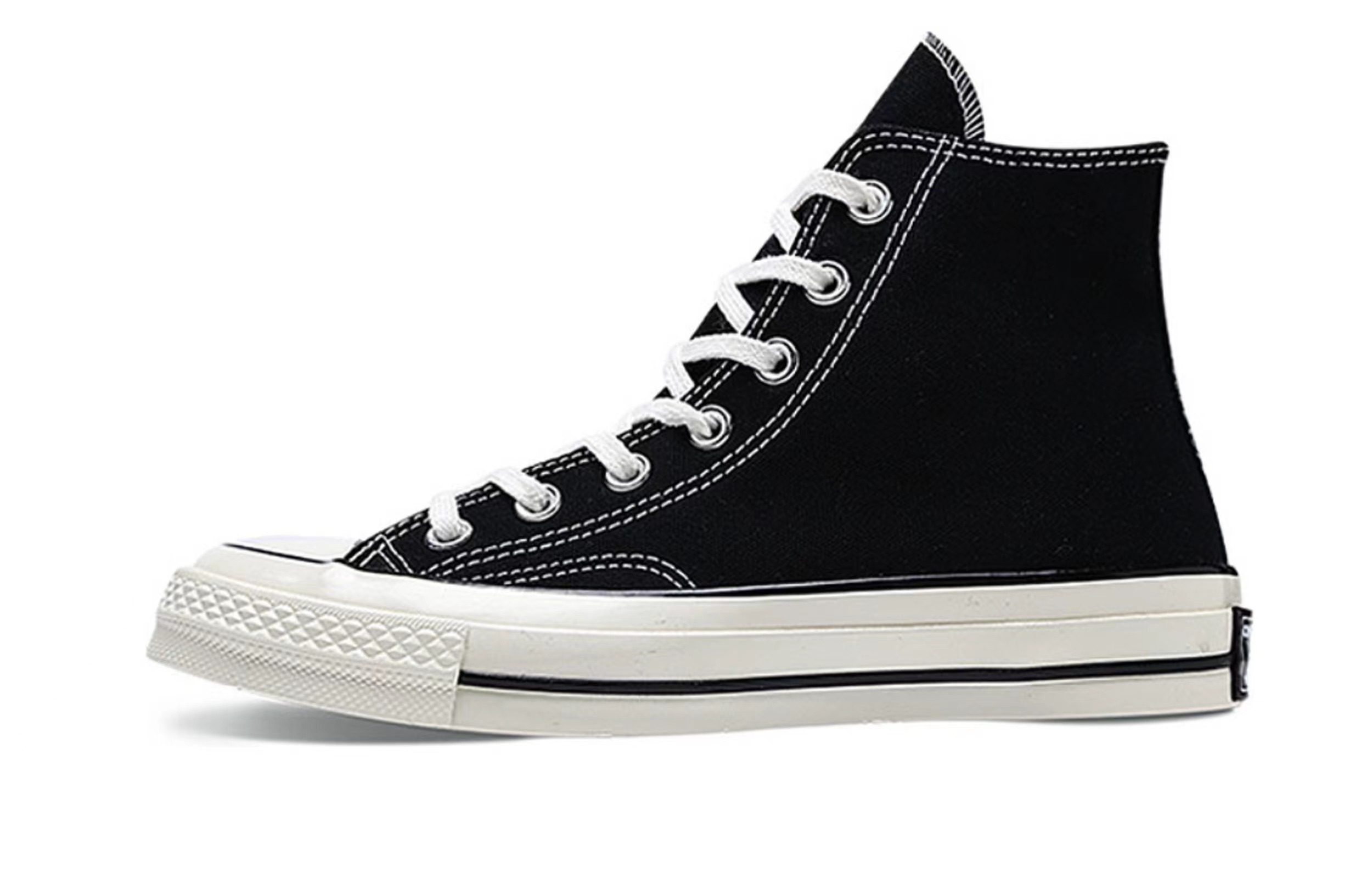 Sizing 【客製化球鞋】【現貨】Converse Chuck Taylor All Star 1970s 煙霧 復古 做舊 小髒鞋 高筒 帆布鞋 男女同款 黑白
