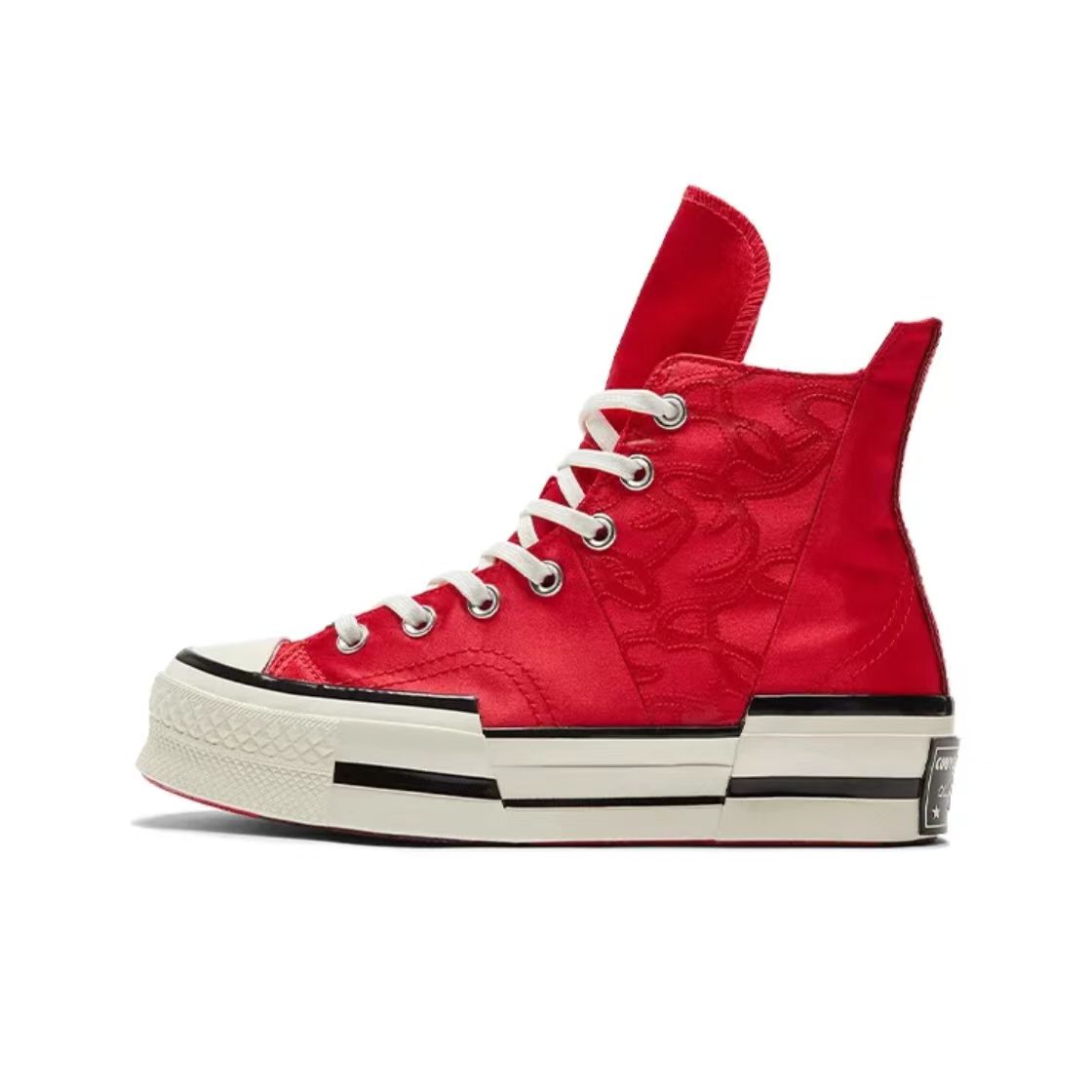 Sizing [Custom Schuhe] Converse Chuck Taylor All Star 1970s ''Wedding Red - Fransen & Perlen'' A05265C(Team18-流苏婚鞋SBOX)