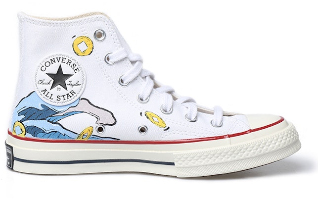 컨버스 척테일러 70 하이 '코퍼 코인 & 레드 로프' 커스텀 슈즈 162056C(Team拾玖-财源滚滚虎年S-BOX) Order 컨버스 척테일러 70 하이 '코퍼 코인 & 레드 로프' 커스텀 슈즈 162056C(Team拾玖-财源滚滚虎年S-BOX)