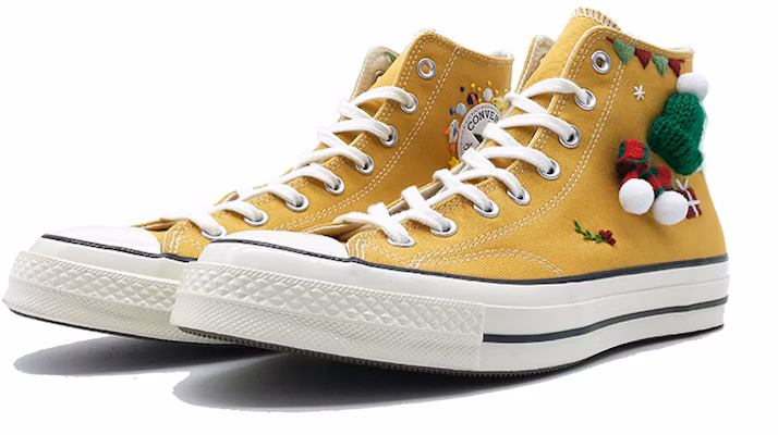 컨버스 척70 하이 '크리스마스 캡 자수' (커스텀) 162054C(TeamD-圣诞节主题男女款刺绣圣诞帽) Lookbook 컨버스 척70 하이 '크리스마스 캡 자수' (커스텀) 162054C(TeamD-圣诞节主题男女款刺绣圣诞帽)