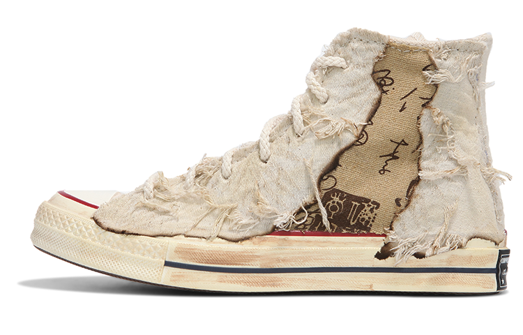 [Custom Shoes] Converse Chuck Taylor All Star 70s High 'Burnt Calligraphy'