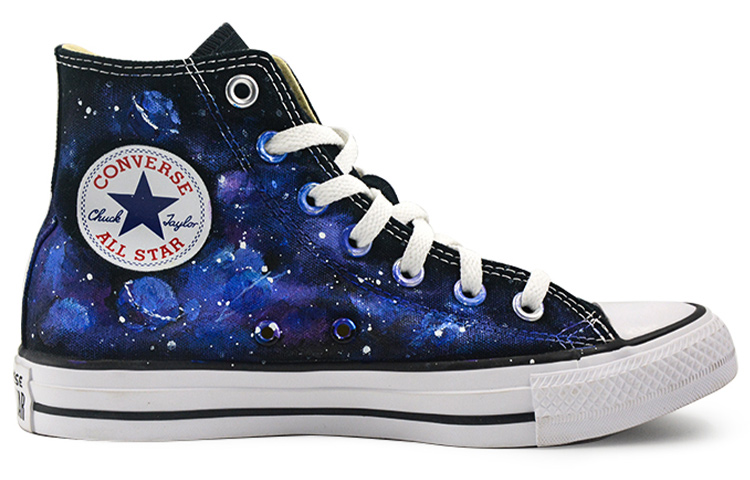 [Custom Shoes] Converse Chuck Taylor All Star 'Vast Universe - Black Blue' 圖 2