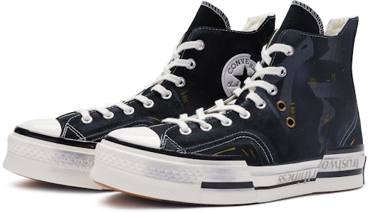 【定制鞋款】匡威Chuck Taylor All Star高帮 '武昌信徒解构' A00916C(TeamR-男女款信者黑白) Lookbook 【定制鞋款】匡威Chuck Taylor All Star高帮 '武昌信徒解构' A00916C(TeamR-男女款信者黑白)