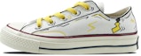 Buy 【定制球鞋】ConverSE Chuck Taylor All Star 是在玩鞋 皮卡丘閃電 低幫 帆布鞋 男女 白黃