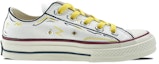 Order 【定制球鞋】ConverSE Chuck Taylor All Star 是在玩鞋 皮卡丘閃電 低幫 帆布鞋 男女 白黃