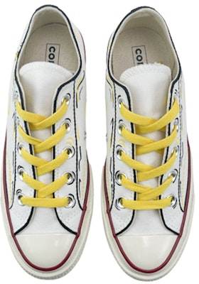 【定制球鞋】ConverSE Chuck Taylor All Star 是在玩鞋 皮卡丘閃電 低幫 帆布鞋 男女 白黃 Shop 【定制球鞋】ConverSE Chuck Taylor All Star 是在玩鞋 皮卡丘閃電 低幫 帆布鞋 男女 白黃