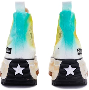 【定制球鞋】Converse Run Star Hike 彩虹 手繪噴繪 高筒 厚底帆布鞋 男女同款 白紅綠 Shop 【定制球鞋】Converse Run Star Hike 彩虹 手繪噴繪 高筒 厚底帆布鞋 男女同款 白紅綠
