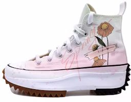 【定製球鞋】Converse Run Star Hike OKHR 潑墨 字母 塗鴉漸變 向日葵 增高厚底 高筒 帆布鞋 男女同款 Buy 【定製球鞋】Converse Run Star Hike OKHR 潑墨 字母 塗鴉漸變 向日葵 增高厚底 高筒 帆布鞋 男女同款