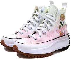 【定製球鞋】Converse Run Star Hike OKHR 潑墨 字母 塗鴉漸變 向日葵 增高厚底 高筒 帆布鞋 男女同款 Lookbook 【定製球鞋】Converse Run Star Hike OKHR 潑墨 字母 塗鴉漸變 向日葵 增高厚底 高筒 帆布鞋 男女同款