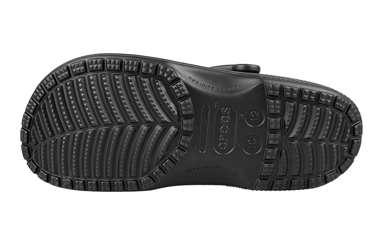 Details for 【定制款】Crocs卡骆驰经典洞洞鞋“黑色朋克链” 10001-001(Team叁-男女洞洞鞋绑带)