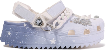 크록스 클래식 '다빈치 블루-화이트 그라데이션' (맞춤 제작) 206772-143(TeamM-星海-BOX) Lookbook 크록스 클래식 '다빈치 블루-화이트 그라데이션' (맞춤 제작) 206772-143(TeamM-星海-BOX)