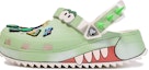Buy 【訂製球鞋】Crocs卡骆驰 Classic clog 達文西訂製 夏日鱷魚 可愛 好搭配 鱷魚 DIY飾品 沙灘洞洞 运动涼鞋 男女同款 綠白