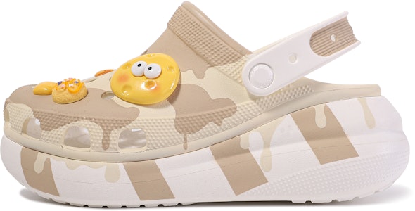 【訂製球鞋】 Crocs卡魯施 Classic clog 達文西訂製 奶油餅乾 配飾 泡芙鞋 洞洞鞋 男女款式 棕黃 Buy 【訂製球鞋】 Crocs卡魯施 Classic clog 達文西訂製 奶油餅乾 配飾 泡芙鞋 洞洞鞋 男女款式 棕黃
