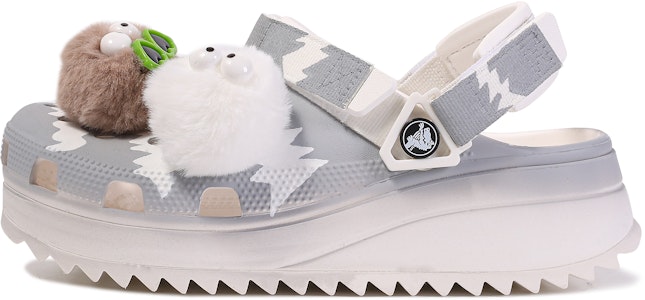 【定製球鞋】 Crocs卡羅馳 Classic clog 達文西定製 毛毛生物 可愛 百搭 沙灘 洞洞鞋 男女同款 灰白 Buy 【定製球鞋】 Crocs卡羅馳 Classic clog 達文西定製 毛毛生物 可愛 百搭 沙灘 洞洞鞋 男女同款 灰白