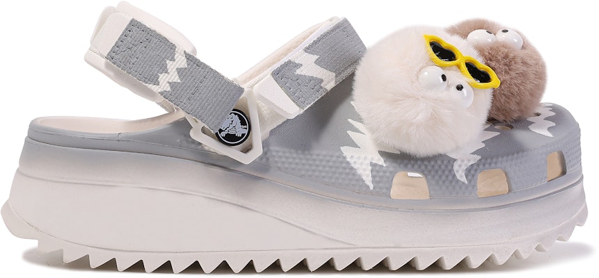 【定製球鞋】 Crocs卡羅馳 Classic clog 達文西定製 毛毛生物 可愛 百搭 沙灘 洞洞鞋 男女同款 灰白 Lookbook 【定製球鞋】 Crocs卡羅馳 Classic clog 達文西定製 毛毛生物 可愛 百搭 沙灘 洞洞鞋 男女同款 灰白