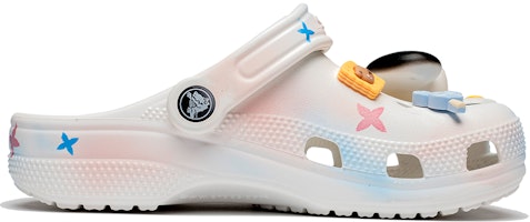 【定制球鞋】Crocs卡駱馳 Classic clog 可愛卡通狗狗 漸變 洞洞鞋 男女同款 白粉藍 Order 【定制球鞋】Crocs卡駱馳 Classic clog 可愛卡通狗狗 漸變 洞洞鞋 男女同款 白粉藍