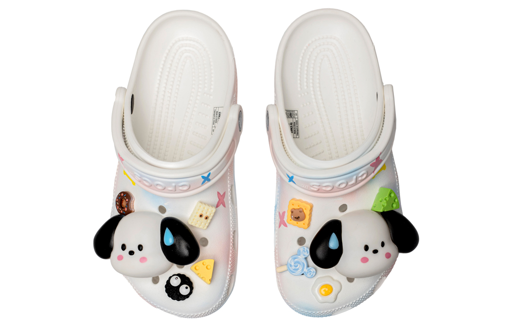 Shop [Sepatu Kustom] Crocs Classic Clog 'Kartun Anjing Gradasi' 10001-160(TeamF-卡通狗狗)