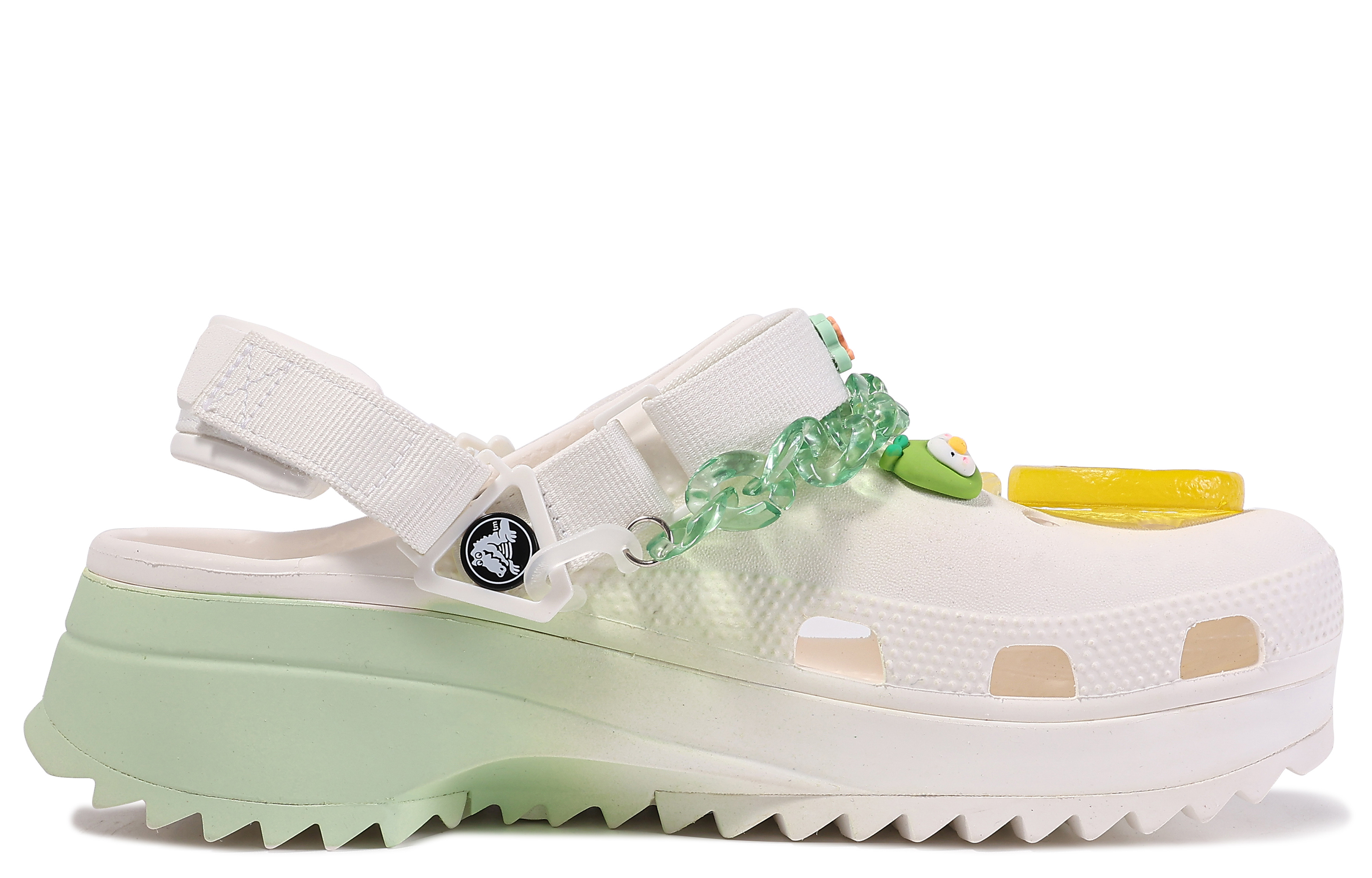 Order 【定制鞋款】Crocs 卡骆驰经典洞洞鞋‘绿色白色渐变’ 206772-143(TeamM-清新一夏-BOX)