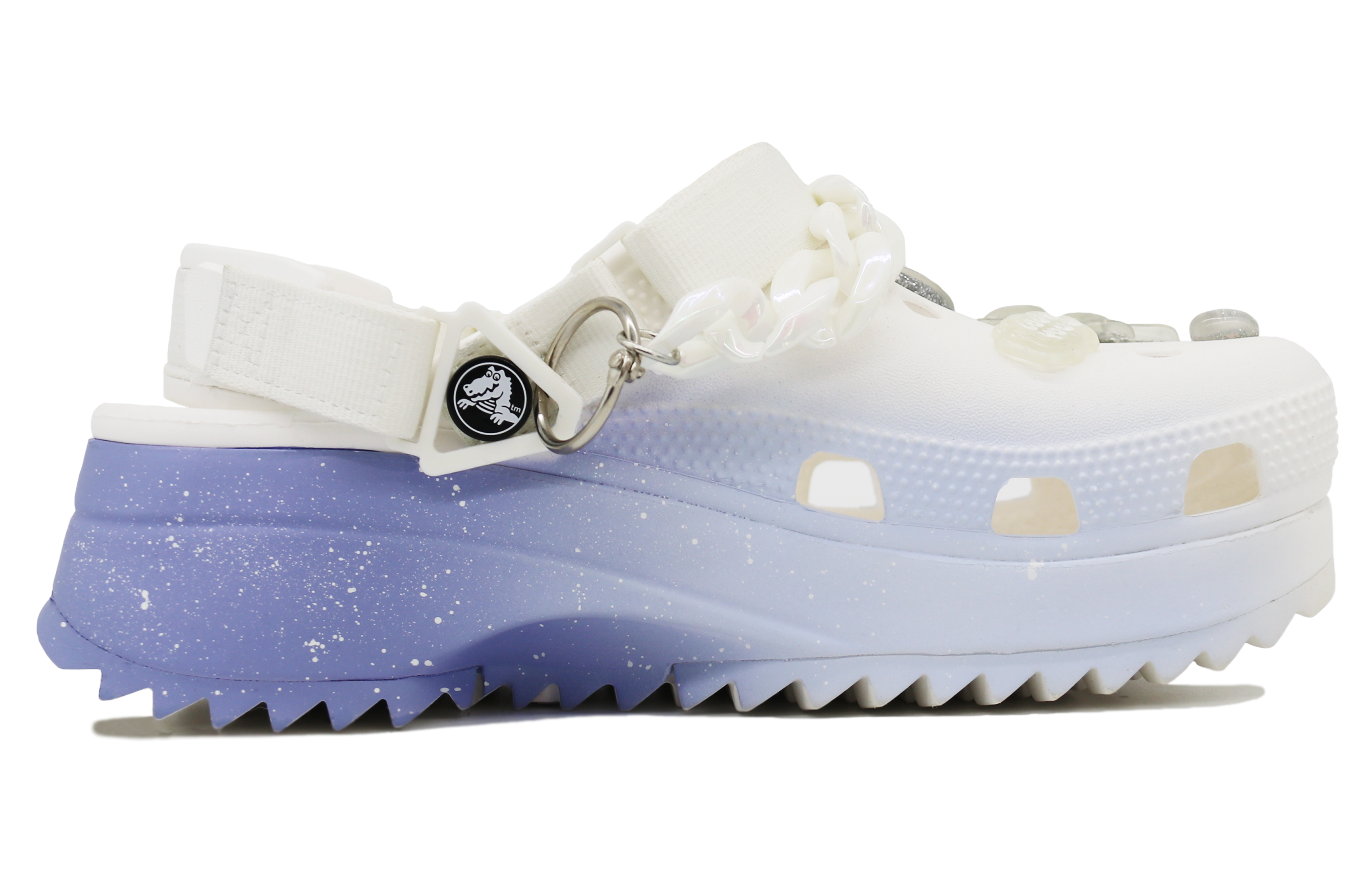 Order [定制鞋款] Crocs经典洞洞鞋 '白蓝星光夜' 206772-143（Team31-男女同款璀璨星夜）