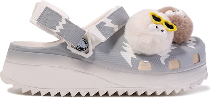 Zapatos Personalizados Crocs Classic Clog 'Da Vinci Gris-Blanco' 206772-143(TeamM-毛绒生物-BOX) Lookbook Zapatos Personalizados Crocs Classic Clog 'Da Vinci Gris-Blanco' 206772-143(TeamM-毛绒生物-BOX)