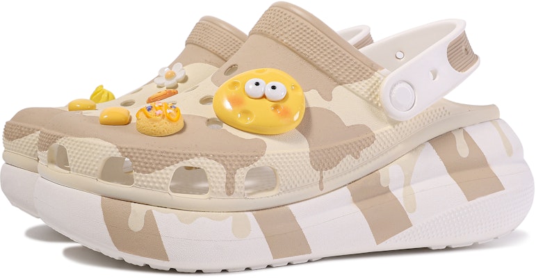 【訂製球鞋】 Crocs卡駱馳 Classic clog 達文西訂製 禮盒 奶油餅乾 配飾 泡芙鞋 洞洞鞋 男女同款 棕黃 Shop 【訂製球鞋】 Crocs卡駱馳 Classic clog 達文西訂製 禮盒 奶油餅乾 配飾 泡芙鞋 洞洞鞋 男女同款 棕黃