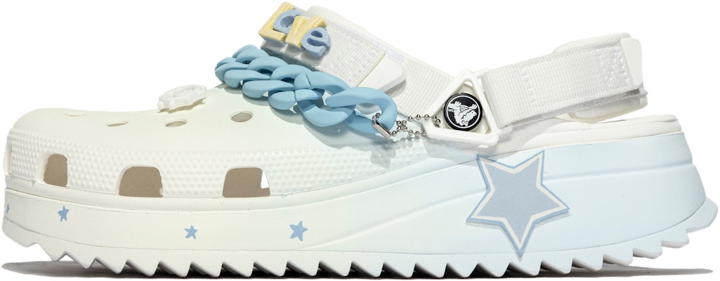 カスタムシューズ:クロックス カスタム x サンダル『ブルーピンクホワイト』 206772-143(TeamM-男女同款无月夜S-BOX) Buy カスタムシューズ:クロックス カスタム x サンダル『ブルーピンクホワイト』 206772-143(TeamM-男女同款无月夜S-BOX)