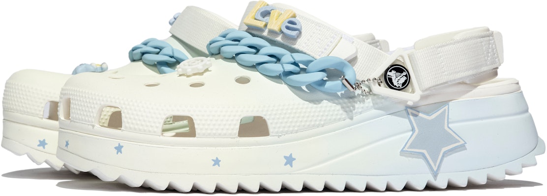 カスタムシューズ:クロックス カスタム x サンダル『ブルーピンクホワイト』 206772-143(TeamM-男女同款无月夜S-BOX) Lookbook カスタムシューズ:クロックス カスタム x サンダル『ブルーピンクホワイト』 206772-143(TeamM-男女同款无月夜S-BOX)