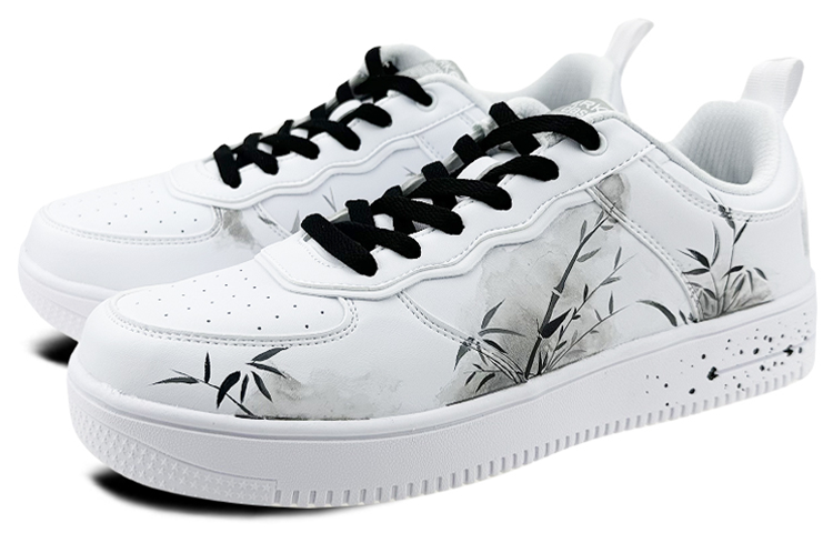 Lookbook 이커 커스텀 로우 '블랙 화이트 잉크 대나무' (57 characters) 51120101207-001(Team叁-男款竹QD)