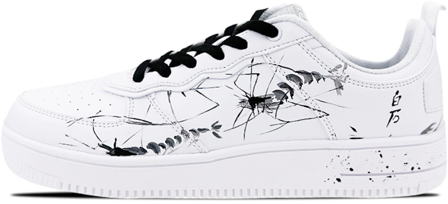 Zapatillas Personalizadas ERKE Bajas 'Salpicadura Tinta Blanco-Negro' 51120101207-001(Team叁-男款虾QD) Buy Zapatillas Personalizadas ERKE Bajas 'Salpicadura Tinta Blanco-Negro' 51120101207-001(Team叁-男款虾QD)