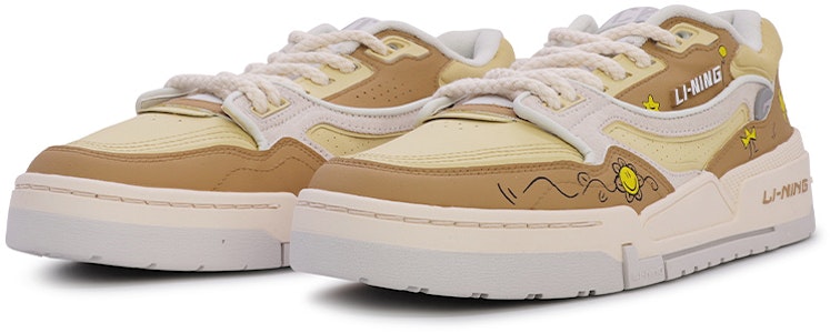 리닝 001 로우 '그래피티 스마일 - 옐로우 오렌지 화이트' (커스텀 슈즈) AGCS023-5(TeamM-男款笑脸黄橙白) Lookbook 리닝 001 로우 '그래피티 스마일 - 옐로우 오렌지 화이트' (커스텀 슈즈) AGCS023-5(TeamM-男款笑脸黄橙白)