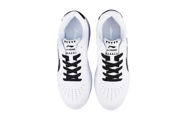 Shop [Kasut Custom] Li-Ning 'Empat Lelaki Krisan - Putih Hitam' AGCQ455-2(Team58-四君子菊男)