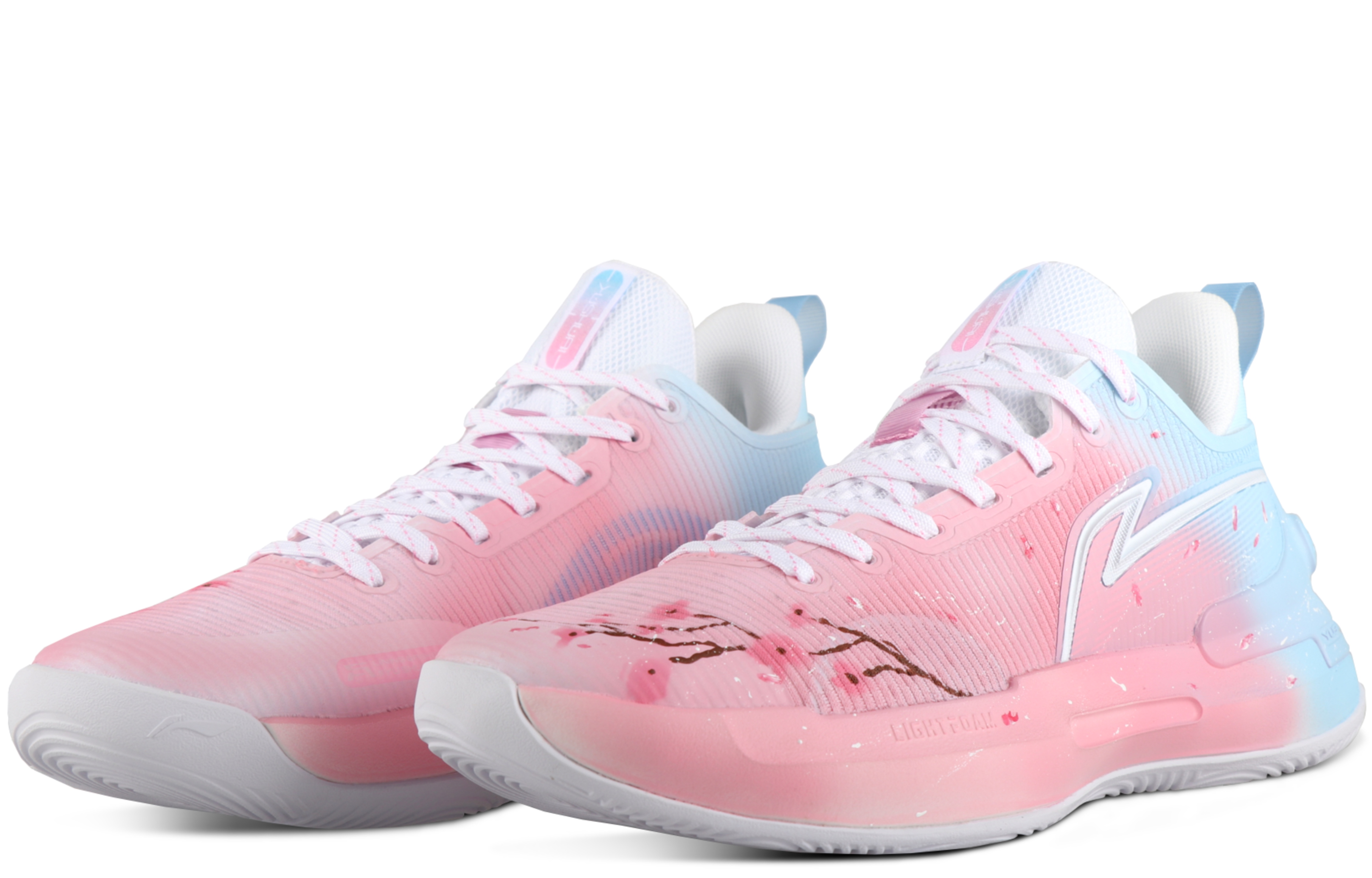 Lookbook [Zapatillas Personalizadas] Li-Ning 'Regalo de la Costa Sur' ABPS031-2(TeamSix-男款-樱花)