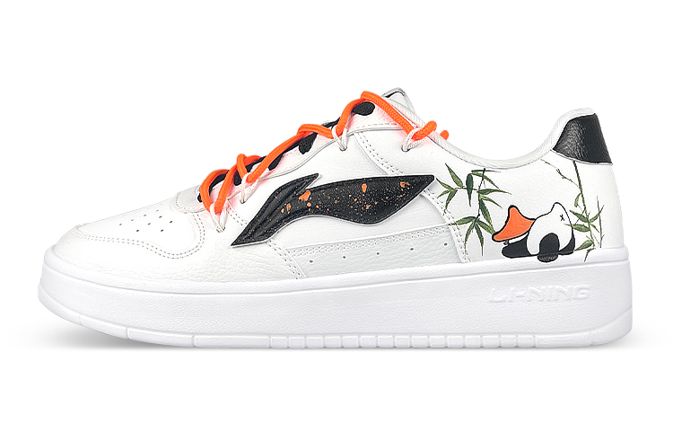 [Custom Shoes] Li-Ning 'White Black Orange Camo Duck'