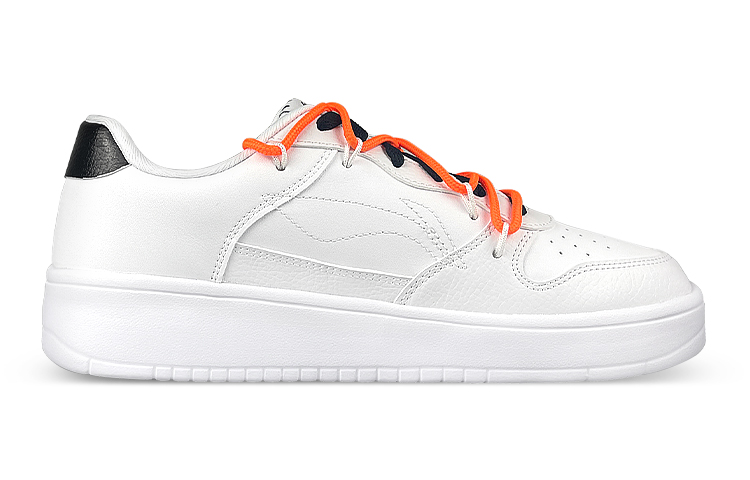 Order 【定製球鞋】 LiNing李寧 偽裝鴨 竹子 塔塔鴨 潑墨 解構 低筒 球鞋 男款 白黑橙