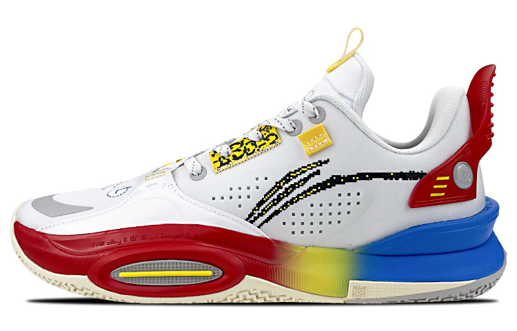 Buy 李寧 オールシティー10「ガンダム グラデ」カスタムシューズ ABAS009-3(Team叁-男款高达S-BOX)