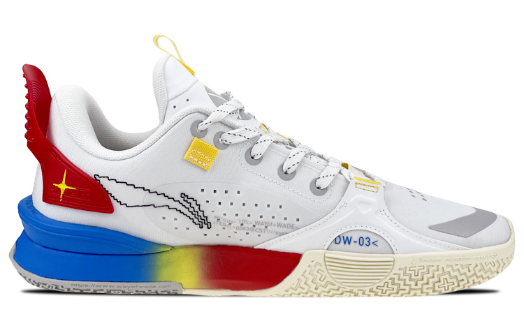 Order 李寧 オールシティー10「ガンダム グラデ」カスタムシューズ ABAS009-3(Team叁-男款高达S-BOX)