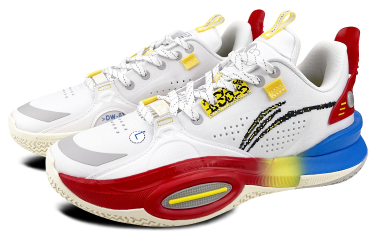 Lookbook 李寧 オールシティー10「ガンダム グラデ」カスタムシューズ ABAS009-3(Team叁-男款高达S-BOX)