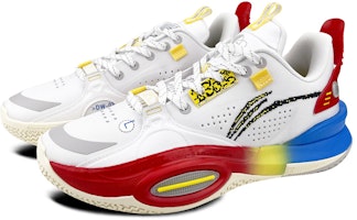 【定制球鞋】LiNing李寧 全城10 是在玩鞋 頭號玩家 初代高達 機動戰士 元祖 漸變 回彈減震 低幫 實戰籃球鞋 男款 紅黃藍 Lookbook 【定制球鞋】LiNing李寧 全城10 是在玩鞋 頭號玩家 初代高達 機動戰士 元祖 漸變 回彈減震 低幫 實戰籃球鞋 男款 紅黃藍