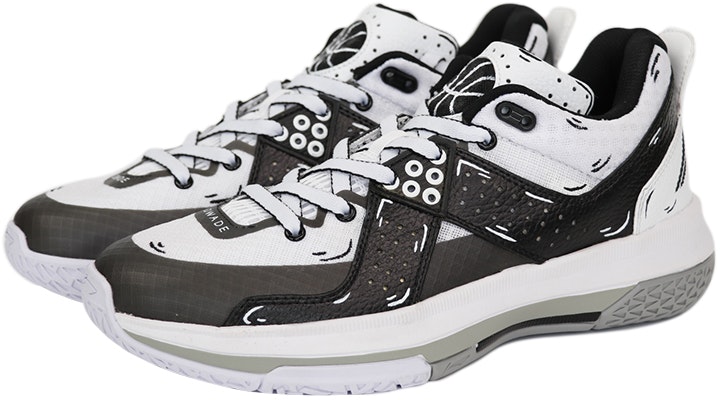 리닝 올시티 5 "열혈 농구" (커스텀 슈즈) ABAL049-2(TeamThree-男款二次元) Lookbook 리닝 올시티 5 "열혈 농구" (커스텀 슈즈) ABAL049-2(TeamThree-男款二次元)