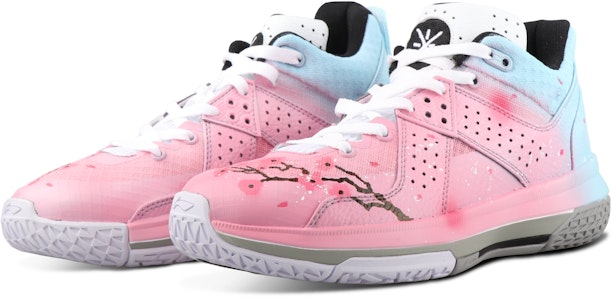 리닝 올시티 5 '사쿠라 그라데이션 블루-핑크' 커스텀 슈즈 ABAS105-1(TeamSix-男款-樱花蓝粉渐变) Lookbook 리닝 올시티 5 '사쿠라 그라데이션 블루-핑크' 커스텀 슈즈 ABAS105-1(TeamSix-男款-樱花蓝粉渐变)