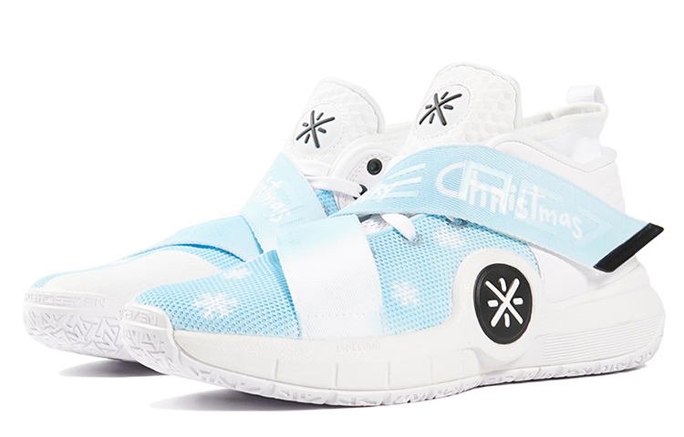 Lookbook Zapatillas Li-Ning All City 7 'Navidad Copo de Nieve Azul Degradado' ABAP105-5(Team-P雪花渐变蓝男款)