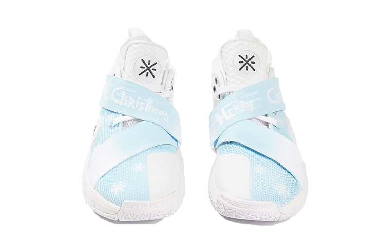 Shop Zapatillas Li-Ning All City 7 'Navidad Copo de Nieve Azul Degradado' ABAP105-5(Team-P雪花渐变蓝男款)