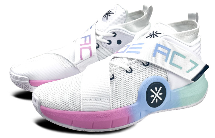 Lookbook 리닝 올시티 7 '솜사탕 그라데이션' (커스텀 슈즈) ABAP105-5(Team叁-男款棉花糖S-BOX)