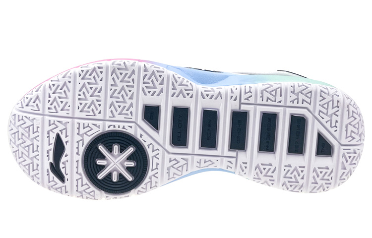 Details for 리닝 올시티 7 '솜사탕 그라데이션' (커스텀 슈즈) ABAP105-5(Team叁-男款棉花糖S-BOX)